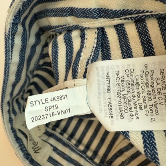 Madewell Emmett Wide Leg Crop Pants - Picture 13 of 13